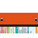 WhiteCoat Clipboard® - Orange Diagnostic Sonography Edition